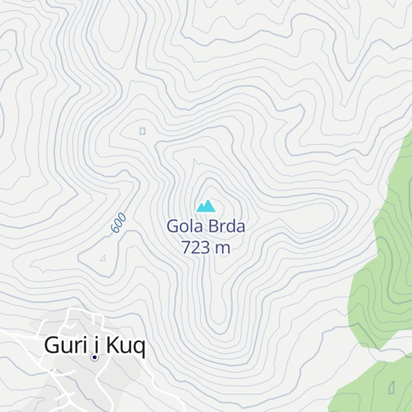 Map of Gola Brda