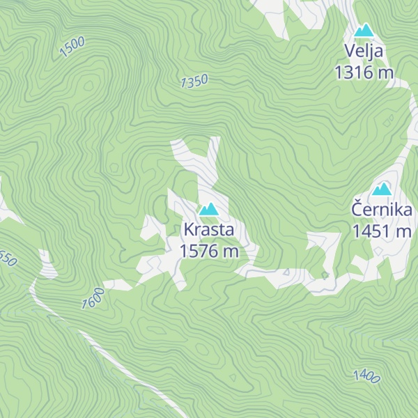 Map of Krasta