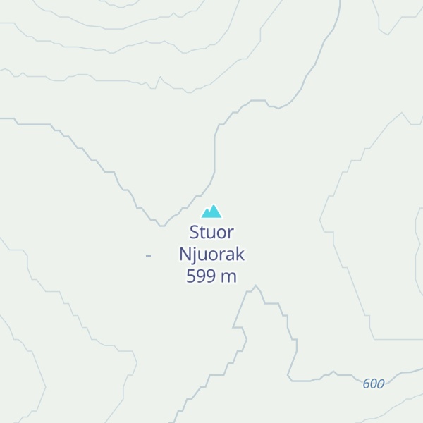 Map of Stuor Njuorak