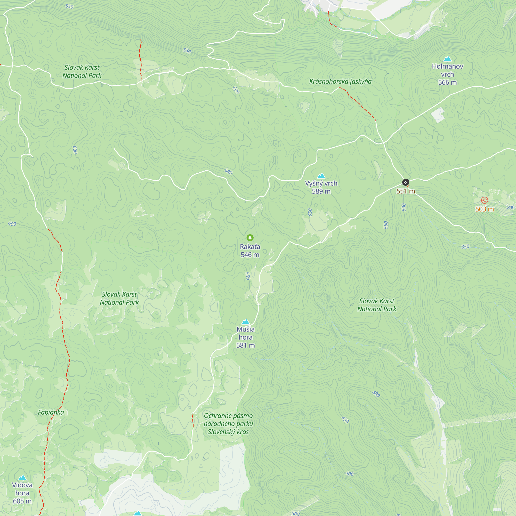 Rakyta map