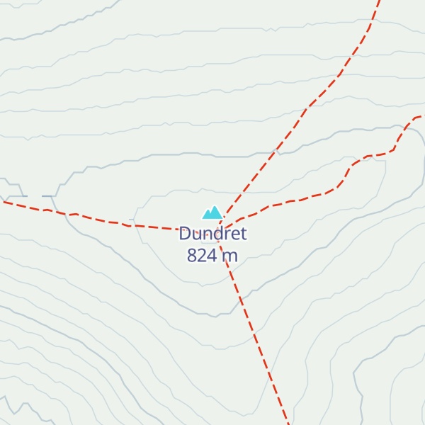 Map of Dundret