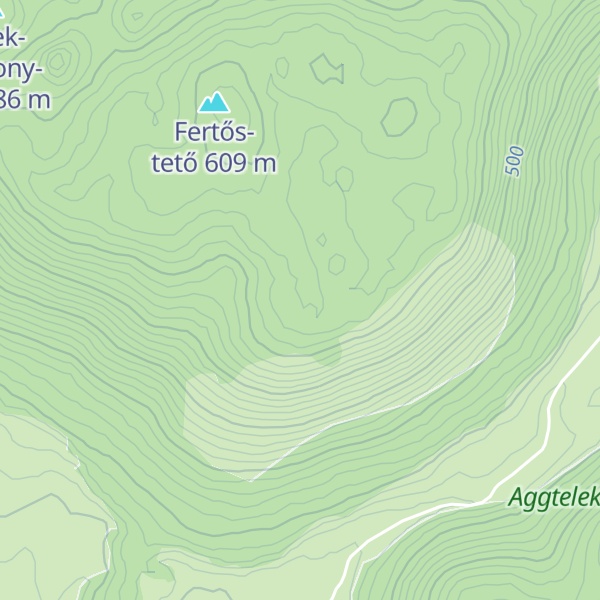Map of Oltár-kő