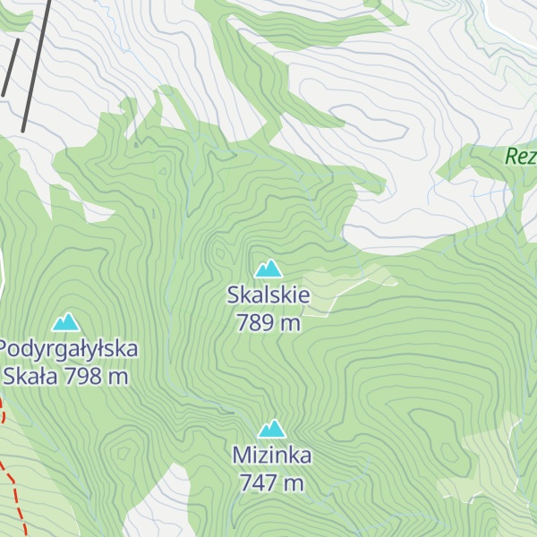 Map of Skalskie