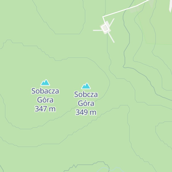 Map of Sobcza Góra