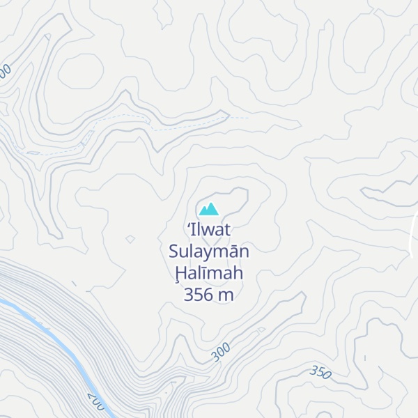 Map of ‘Ilwat Sulaymān Ḩalīmah