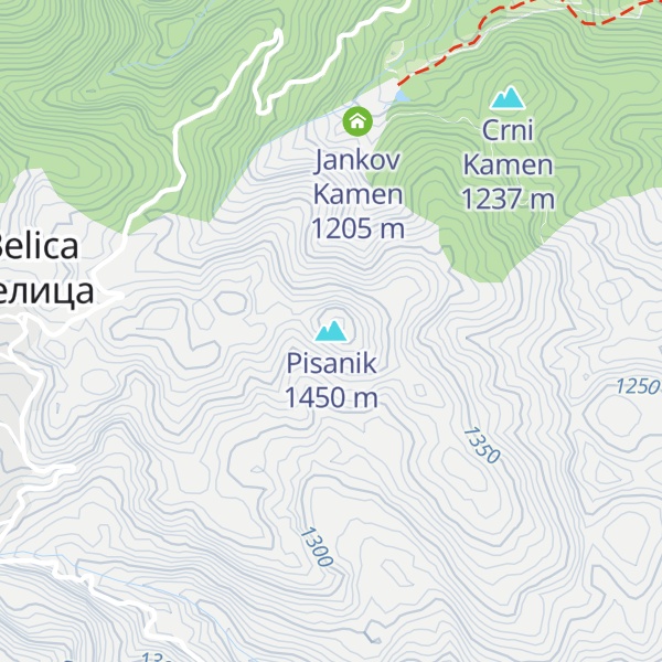 Map of Pisanik