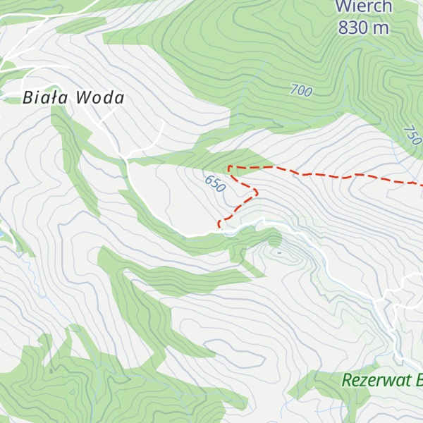 Map of Jasielnik
