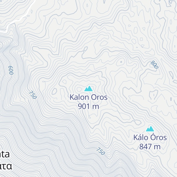 Map of Kalon Oros