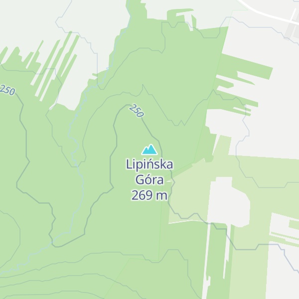 Map of Lipińska Góra