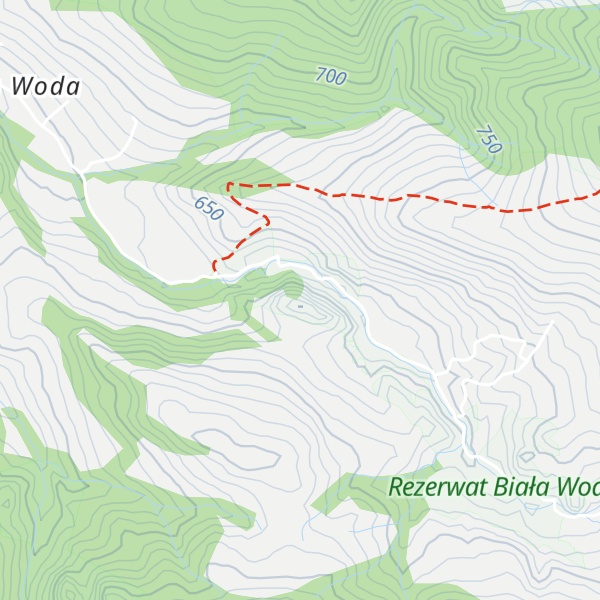 Map of Smolegowa Skała