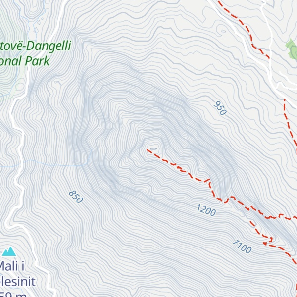 Map of Maja e Melesinit