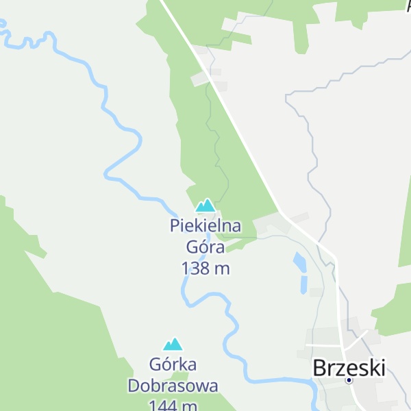 Map of Piekielna Góra