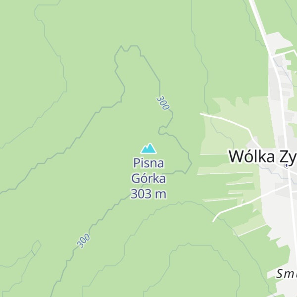 Map of Pisna Górka