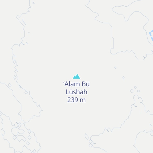 Map of ‘Alam Bū Lūshah