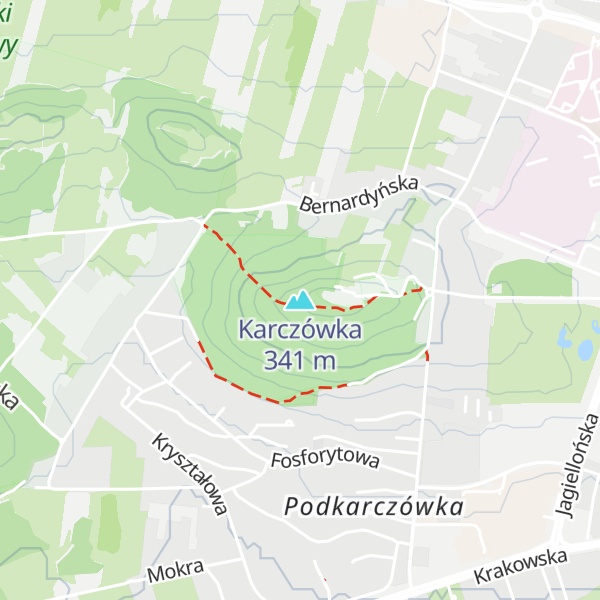 Map of Karczówka