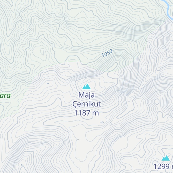 Map of Maja Çernikut