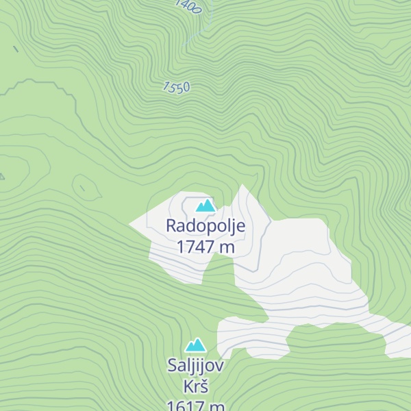 Map of Radopolje