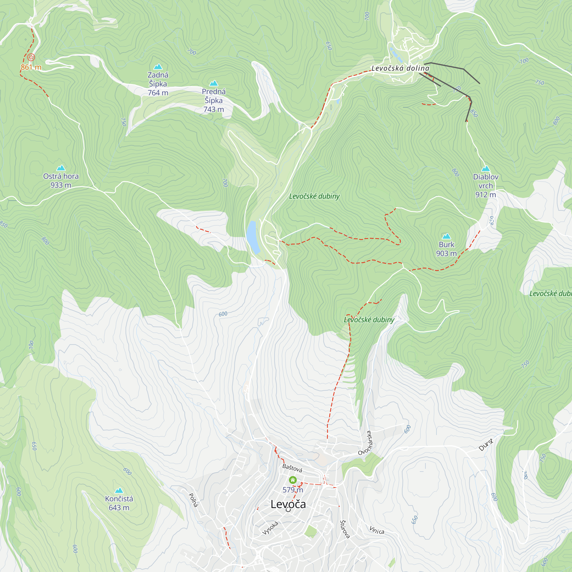 Penzión Hubert map