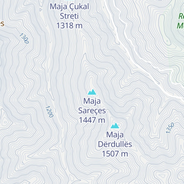 Map of Maja Sareçes