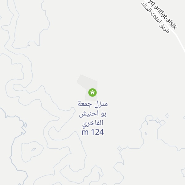 Map of منزل جمعة بو احنيش الفاخري