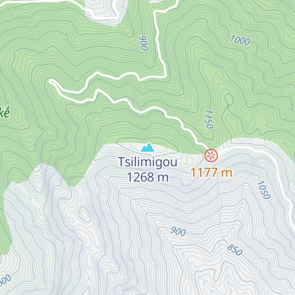 Map of Tsilimigou