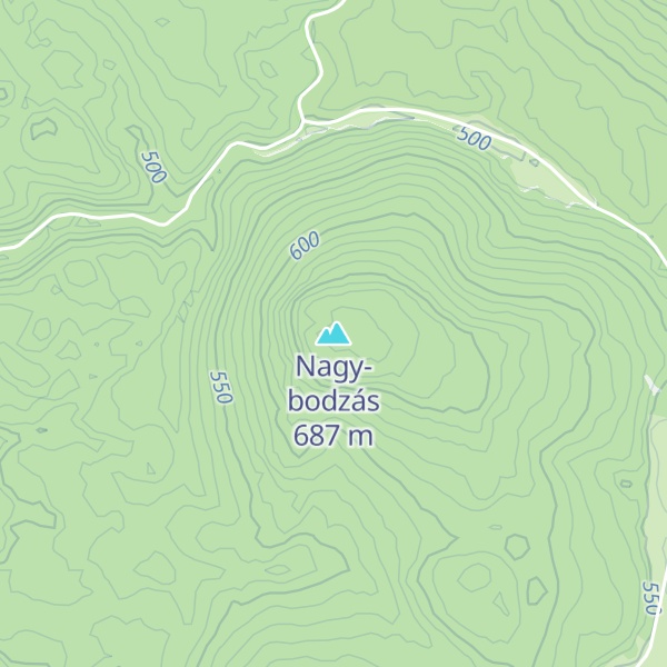 Map of Nagy-bodzás