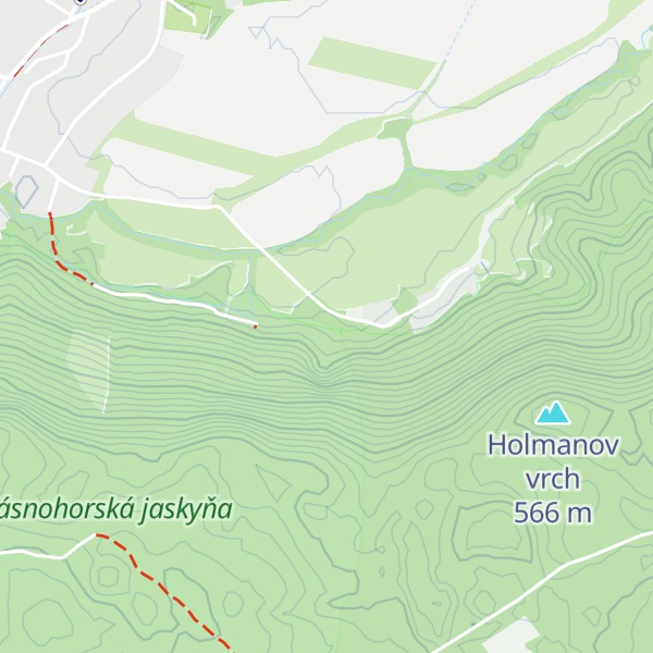 Map of Speleo Rožňava