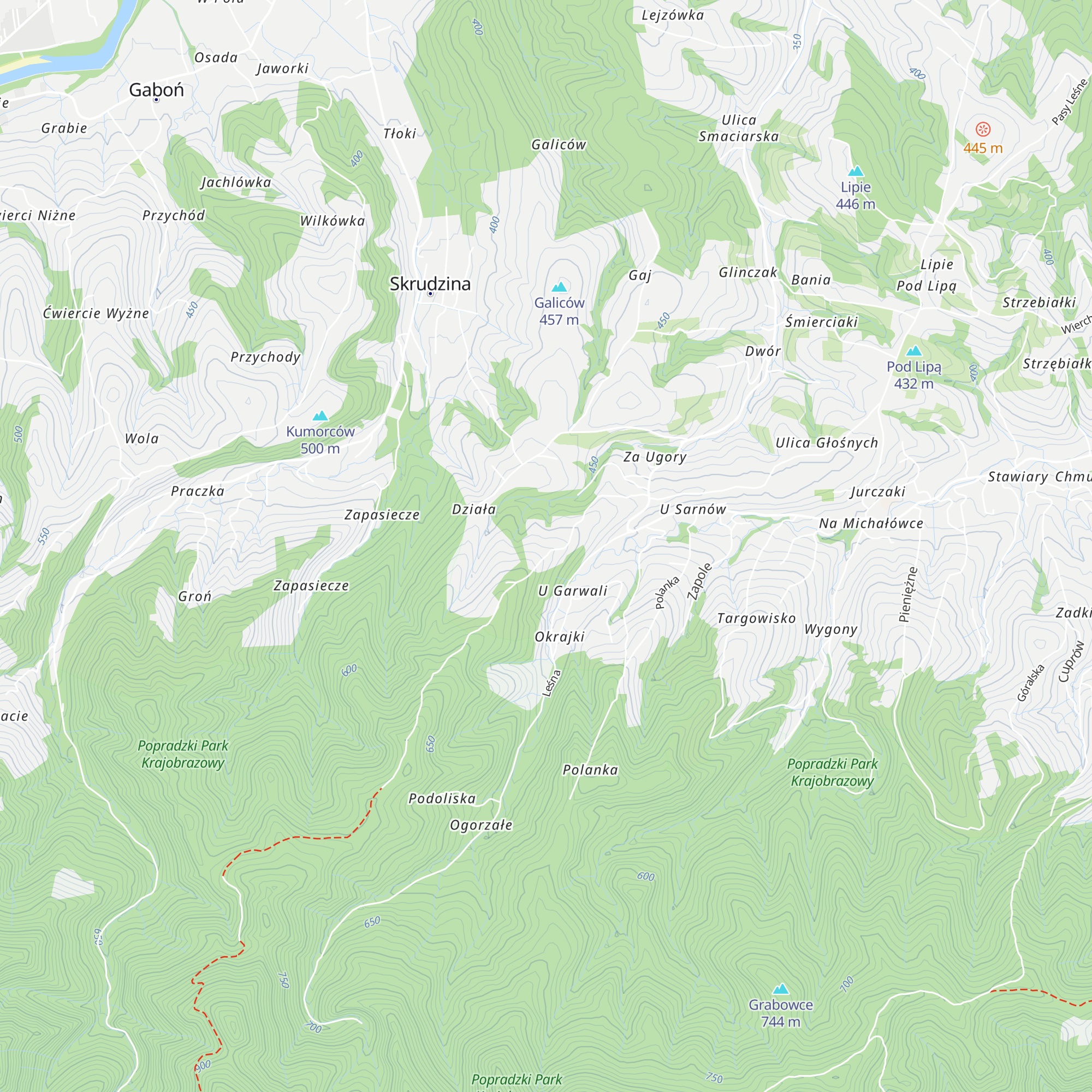 Chata Przy Szlaku map