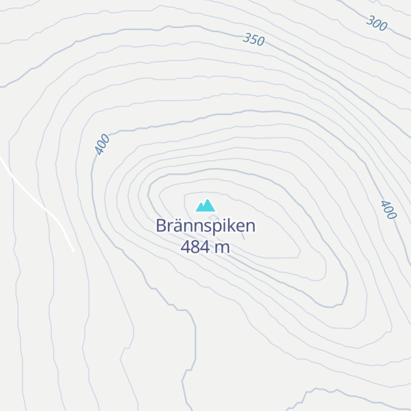 Map of Brännspiken