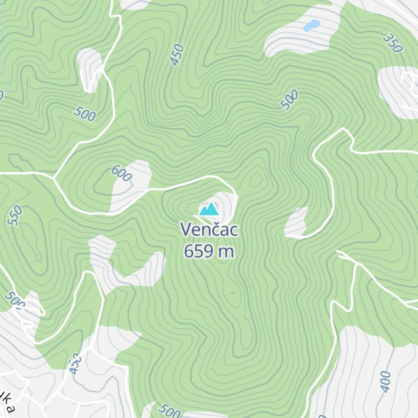 Map of Venčac