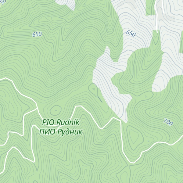 Map of Sama bukva