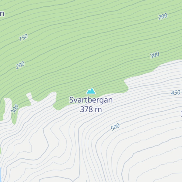Map of Svartbergan