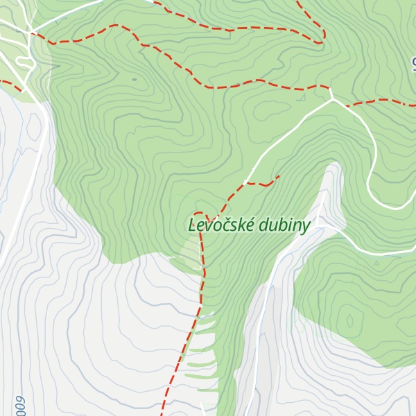 Map of Mariánska hora