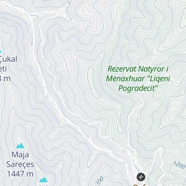 Map of Maja Lipovës