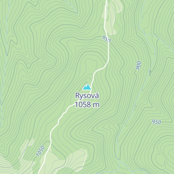 Map of Rysová