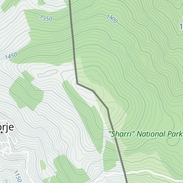 Map of Crni Vrh
