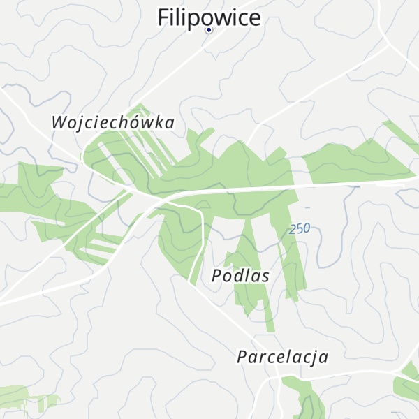 Map of Góra Niebyła
