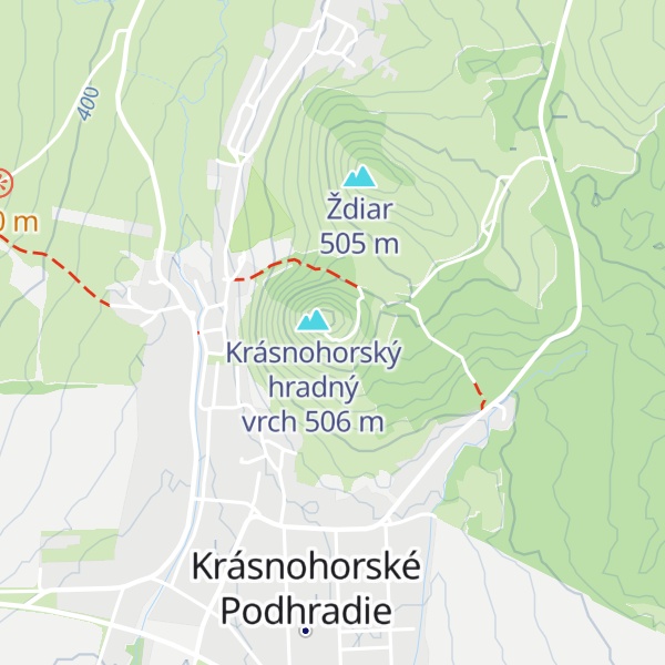 Map of Kaplnka sv. Jána Nepomuckého