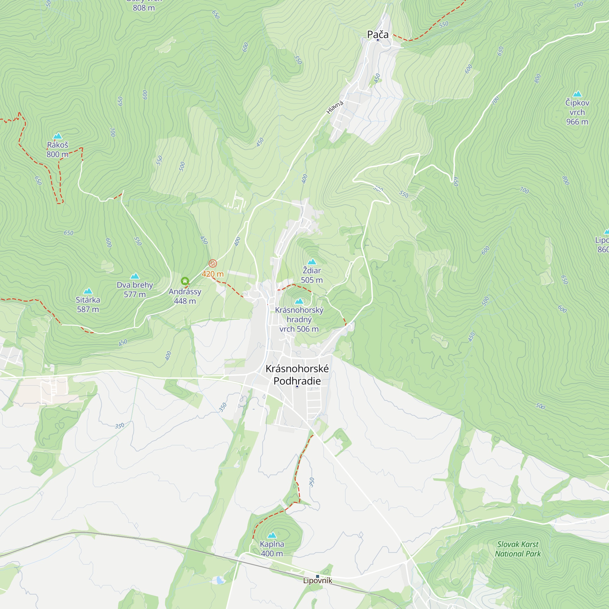 Kaplnka sv. Jána Nepomuckého map