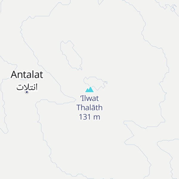 Map of ‘Ilwat Thalāth