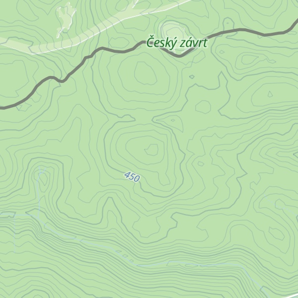 Map of Busa-tető