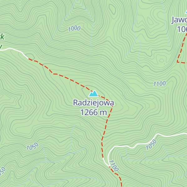 Map of Radziejowa