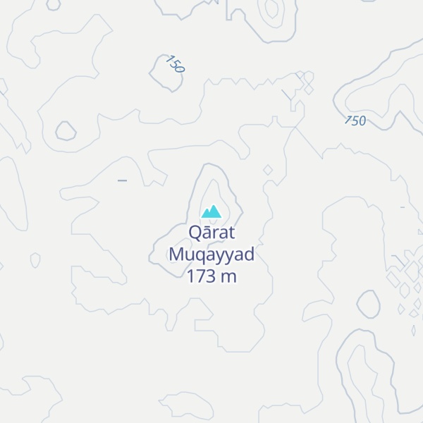 Map of Qārat Muqayyad