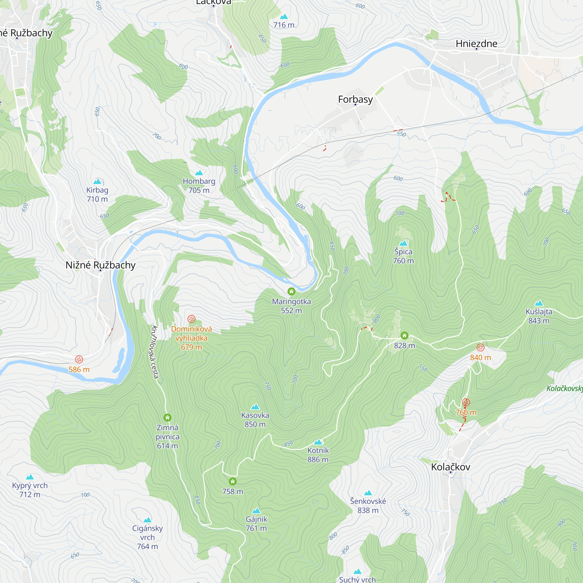 Maringotka map