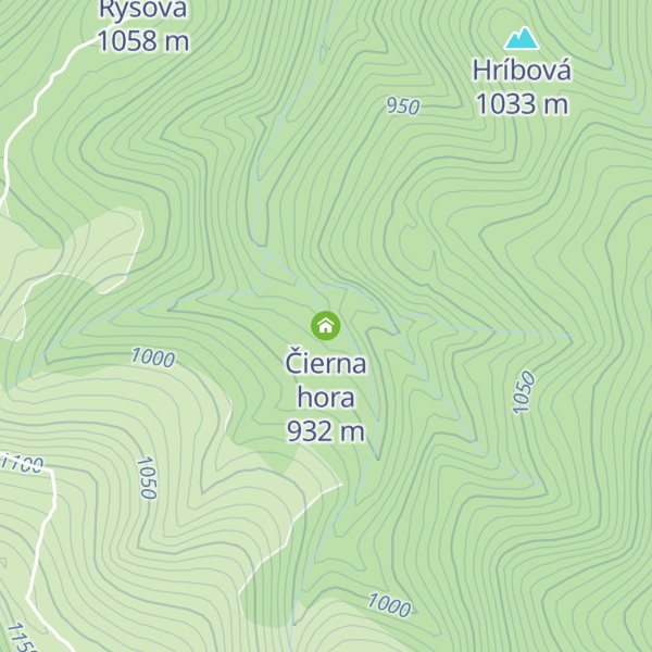 Map of Čierna hora