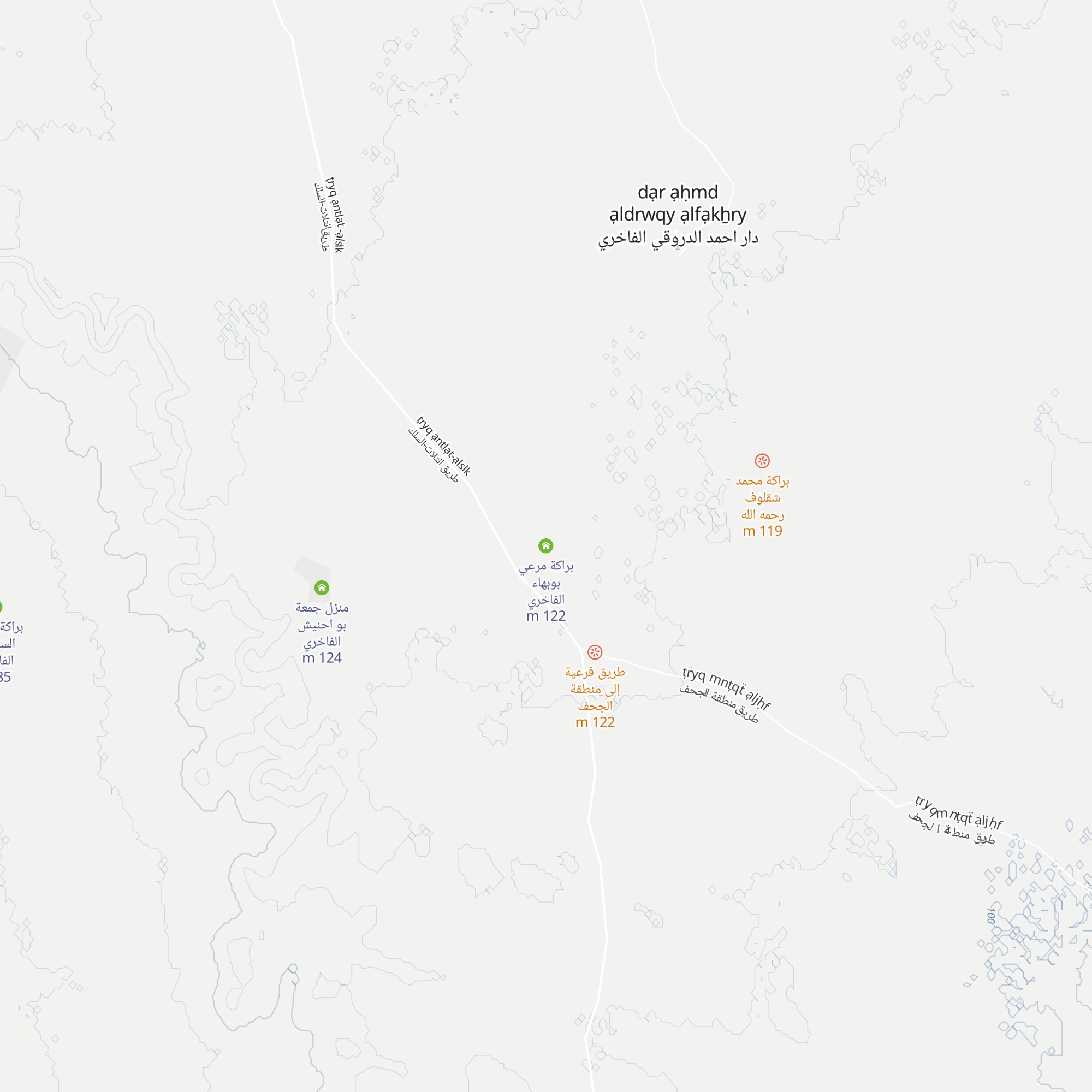 براكة مرعي بوبهاء الفاخري map