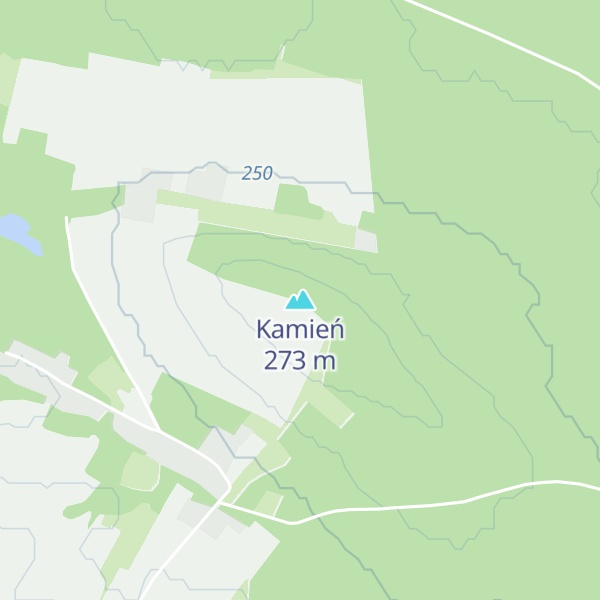 Map of Kamień