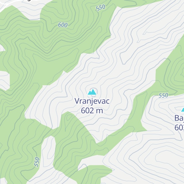 Map of Vranjevac