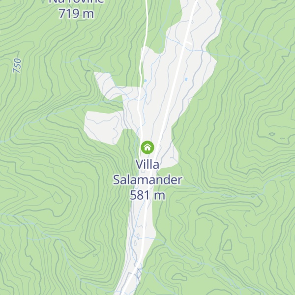 Map of Villa Salamander