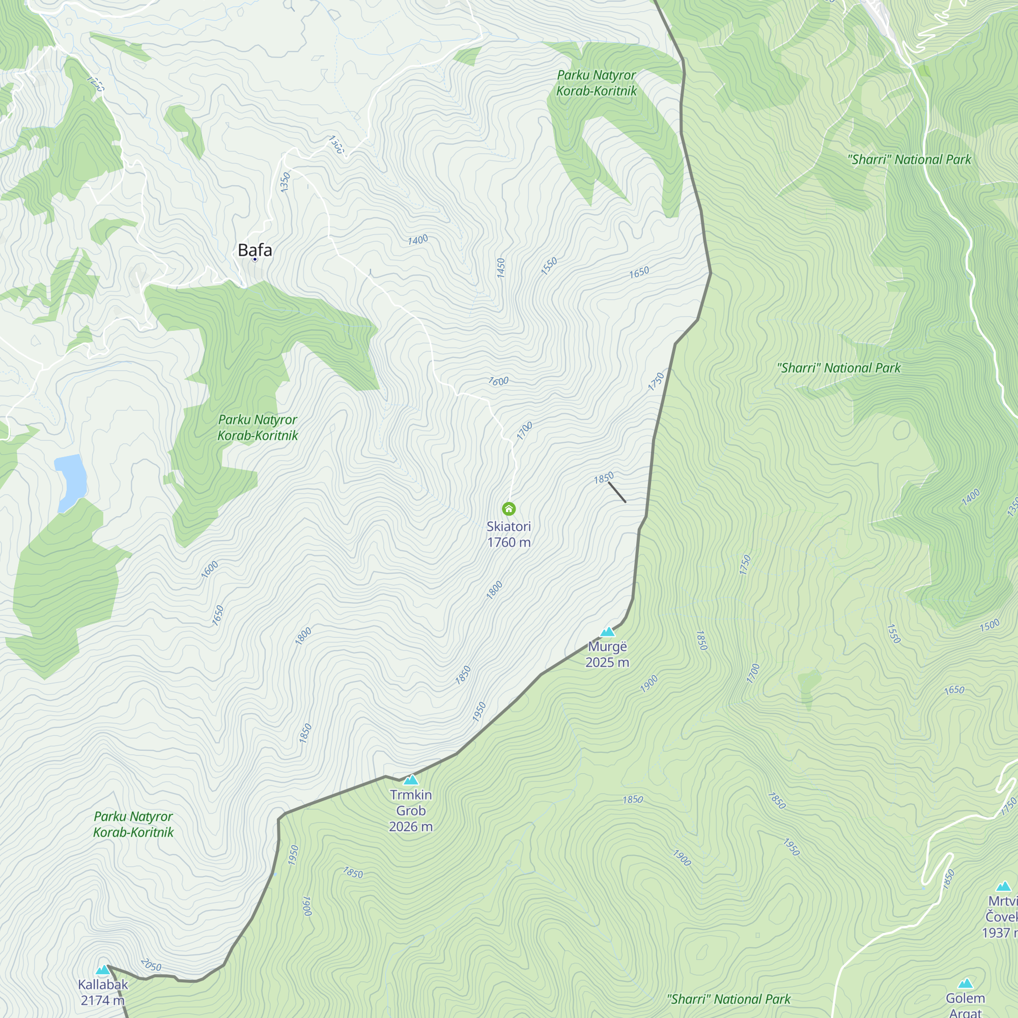 Skiatori map